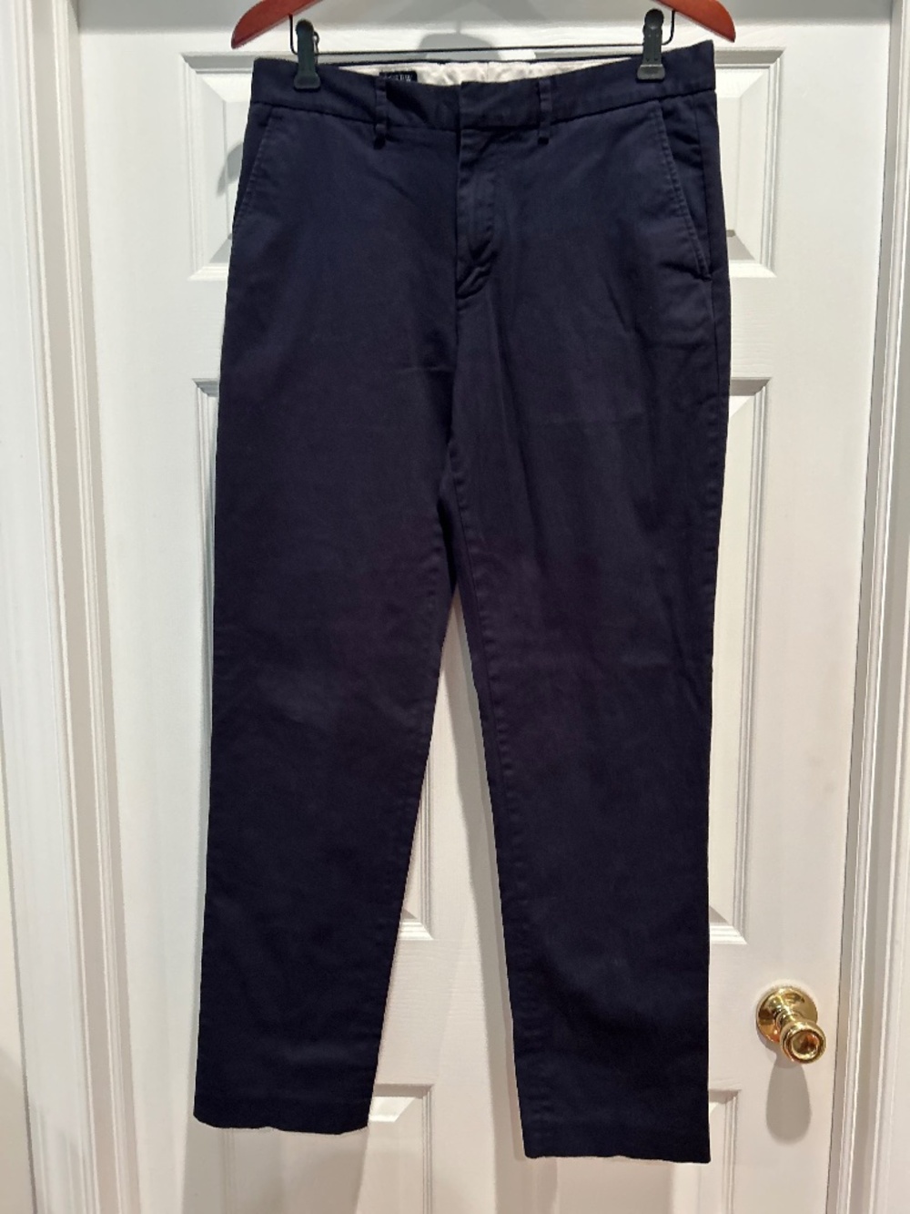 J Crew factory Bedford dress chino pant Navy W32